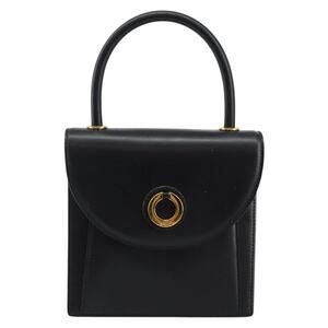 Bally Leather Handbag Black